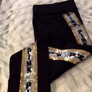 PINK PERFECT BLING YOGA LEGGINGS Size Medium ✨😍💎